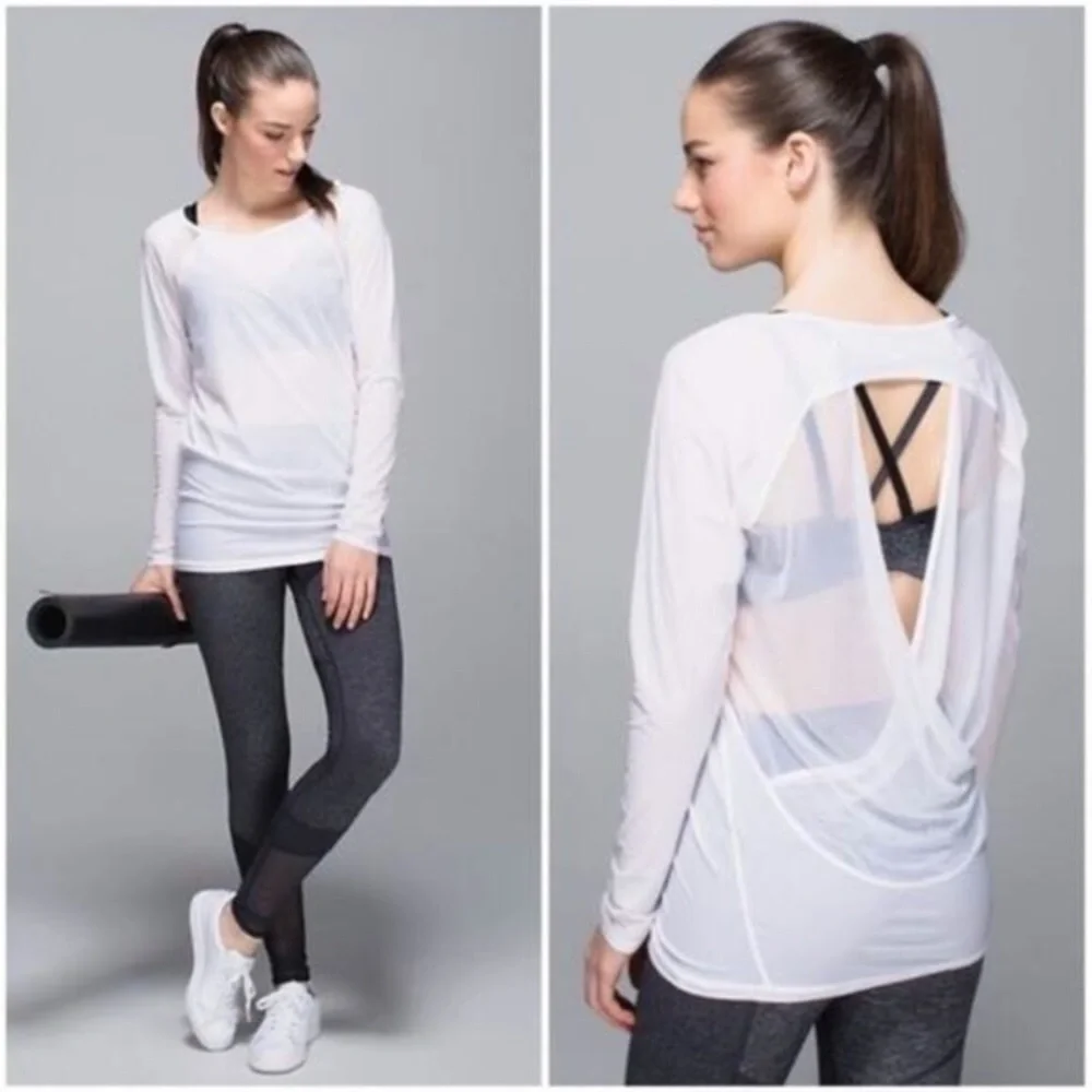 Lululemon If You're Lucky Long Sleeve Tee@